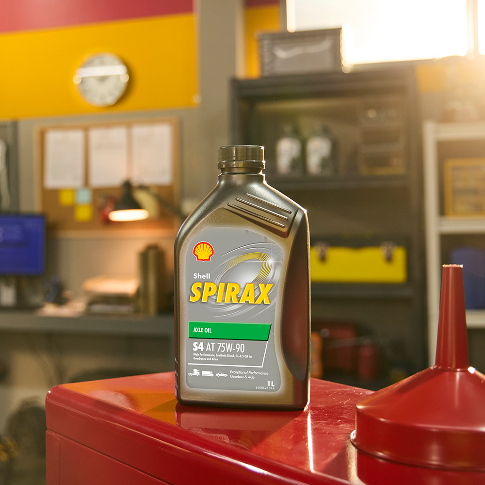 Трансмісійна олива Shell Spirax S4 AT 75W-90 — загальний вигляд
