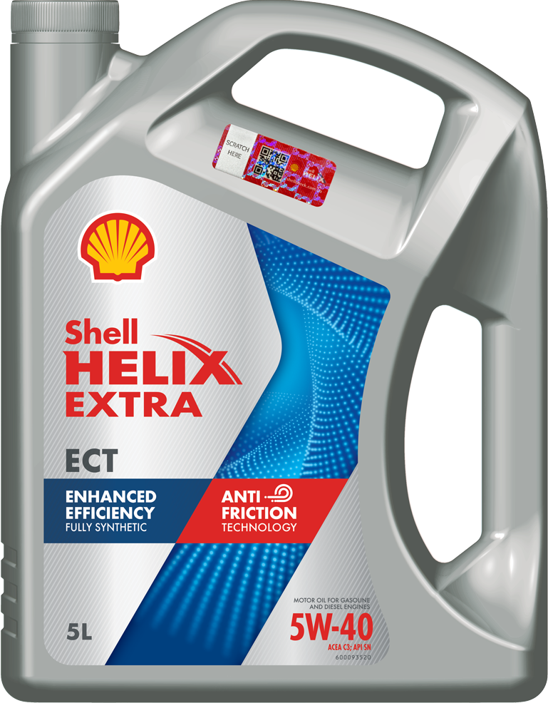 Моторна олива Shell Helix Extra ECT 5W-40
