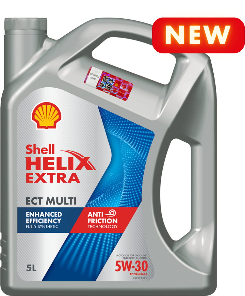 Моторна олива Shell Helix Extra ECT Multi 5W-30