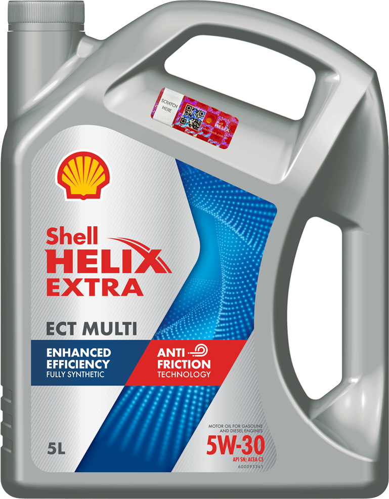 Моторна олива Shell Helix Extra ECT Multi 5W-30