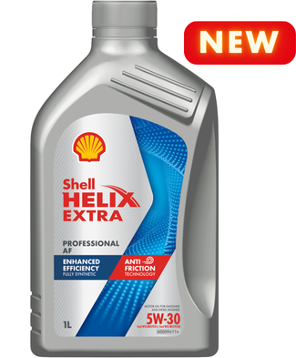 Моторна олива Shell Helix Extra Professional AF 5W-30