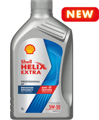 Моторна олива Shell Helix Extra Professional AF 5W-30