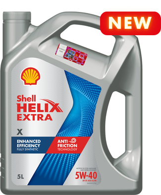 Моторна олива Shell Helix Extra X 5W-40